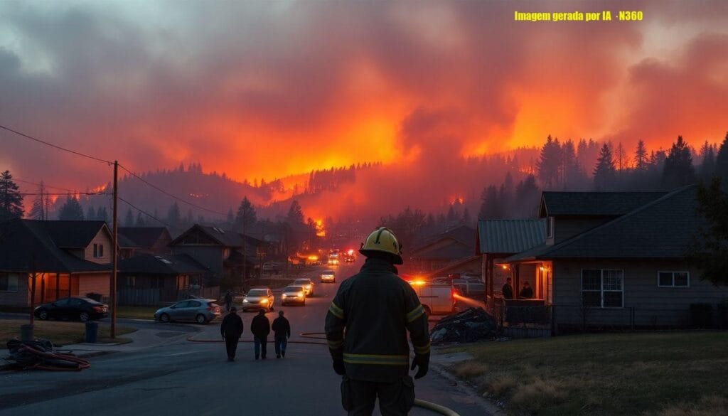 Incêndios no Noroeste dos EUA destroem 600 estruturas