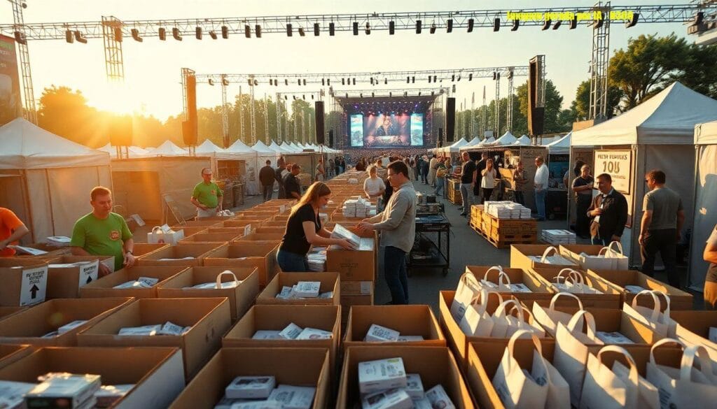 Ativações e brindes no Rock in Rio 2024
