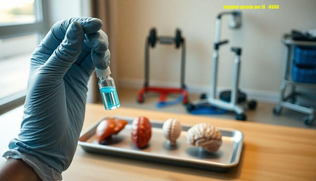 Músculos e órgãos: impacto no fígado, cérebro e pâncreas