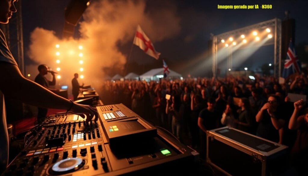 Calvin Harris faz rave e embala público no Rock in Rio