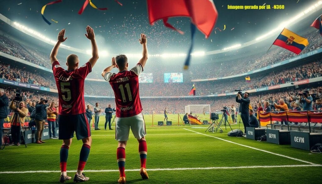 Raphinha marca dois e Barça goleia Feyenoord