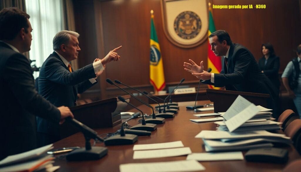 Ciro e Elmano têm bate-boca em debate no Ceará