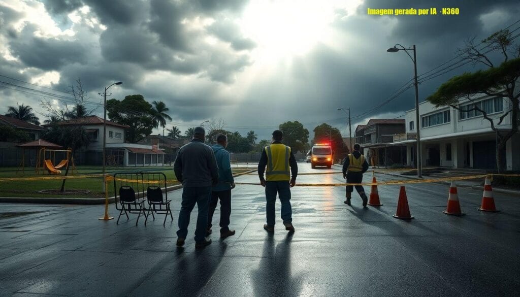 SP em alerta por risco de tornado; aulas suspensas