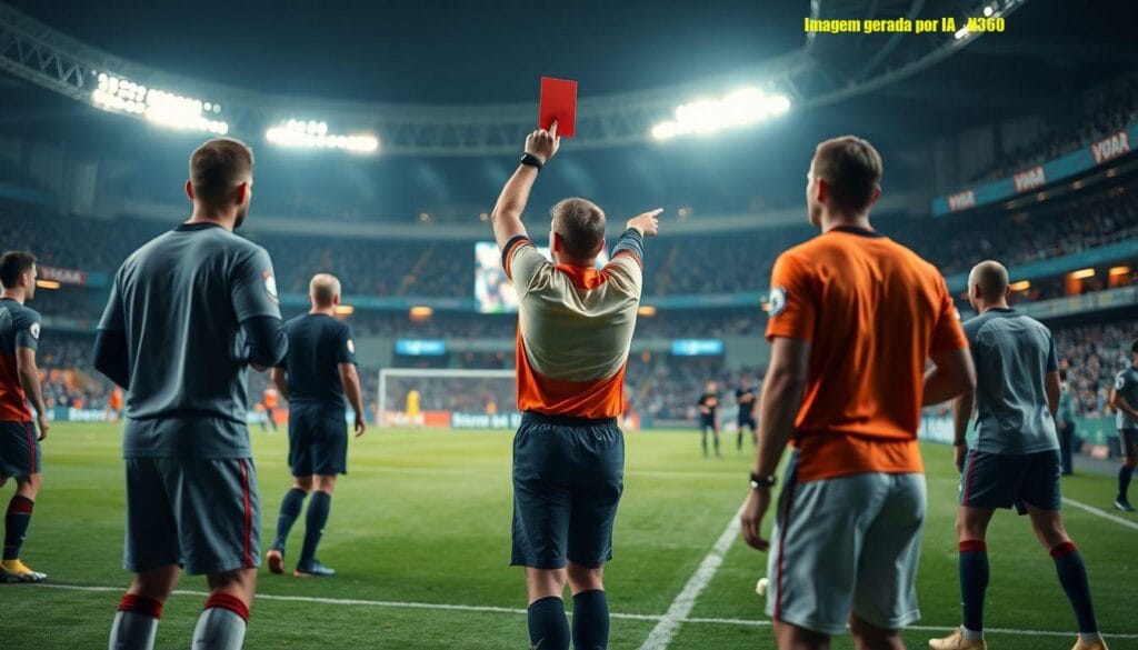 Wallace Yan expulso após revisão do VAR