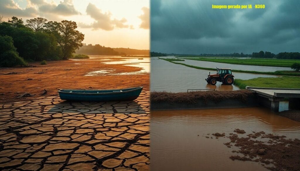 El Niño excepcional agrava extremos climáticos no Brasil
