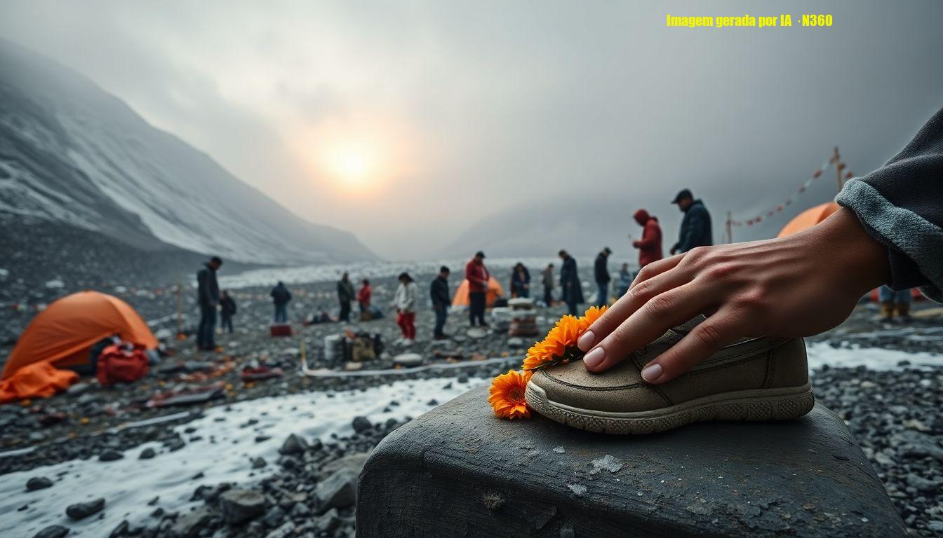 Sem corpos para enterrar, funerais simbólicos no Nepal